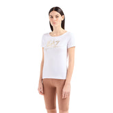 Emporio Armani 7 T-Shirt Logo Series Donna Bianco | NonSoloSport