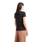 Emporio Armani 7 T-Shirt Core Lady Donna Nero | NonSoloSport