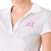 Polo Donna Emporio Armani 7 Tennis Freestyle Bianco | NonSoloSport