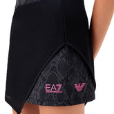 Gonna Donna Emporio Armani 7 Tennis Freestyle Nero | NonSoloSport