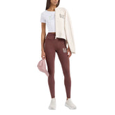 T-Shirt Donna Emporio Armani 7 Script Bianco | NonSoloSport