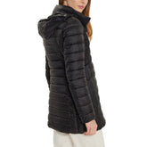 Giubbotto Donna Emporio Armani 7 Caban Shiny Nero | NonSoloSport