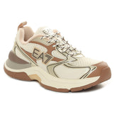 Sneakers Emporio Armani 7 Predator Bianco Marrone | NonSoloSport