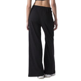 Pantalone Donna Everlast Wide Holo Nero | NonSoloSport