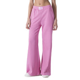 Pantalone Donna Everlast Wide Holo Rosa | NonSoloSport