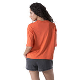 T-Shirt Donna Everlast Scatola Logo Arancione | NonSoloSport
