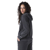 Felpa Donna Everlast Burnout Grigio | NonSoloSport