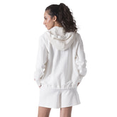 Felpa Donna Everlast Crochet Bianco | NonSoloSport