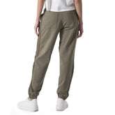 Jogger Donna Everlast French Terry Inserto Crochet Verde | NonSoloSport