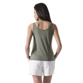 Canotta Donna Everlast Modal Logo Pk Crochet Verde | NonSoloSport