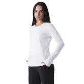 T-Shirt Manica Lunga Donna Everlast Strass Bianco | NonSoloSport