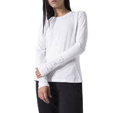 T-Shirt Manica Lunga Donna Everlast Strass Bianco | NonSoloSport