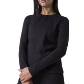 T-Shirt Manica Lunga Donna Everlast Strass Nero | NonSoloSport