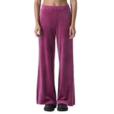 Pantalone Donna Everlast Sportswear Ciniglia Viola | NonSoloSport