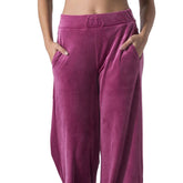 Pantalone Donna Everlast Sportswear Ciniglia Viola | NonSoloSport