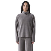 T-Shirt Manica Lunga Donna Everlast Leisure Grigio | NonSoloSport
