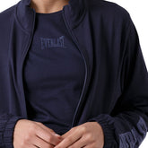 Felpa Donna Everlast Full Zip Blu | NonSoloSport