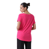 T-shirt Donna Everlast Basic Jersey Firmato Rosa | NonSoloSport