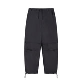 Freddy Pantaloni Parachute in Popeline Donna Nero | NonSoloSport