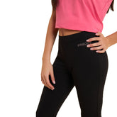 Leggings Donna Freddy 7/8 Jersey Nero | NonSoloSport