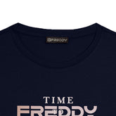 T-Shirt Donna Freddy Time Shine Blu | NonSoloSport