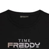 T-Shirt Donna Freddy Time Shine Nero | NonSoloSport