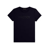 T-Shirt Donna Freddy Strass Blu | NonSoloSport