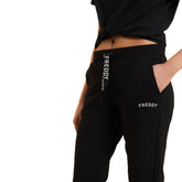 Pantalone Donna Freddy Logo Coulisse Nero | NonSoloSport