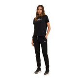Pantalone Donna Freddy Logo Coulisse Nero | NonSoloSport
