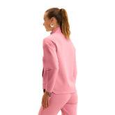 Felpa Donna Freddy Collo Alto Rosa | NonSoloSport