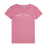 T-Shirt Donna Freddy Training Rosa | NonSoloSport