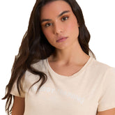T-Shirt Donna Freddy Training Beige | NonSoloSport