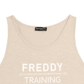Canotta Donna Freddy Training Beige | NonSoloSport