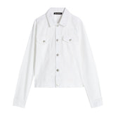 Freddy Giacca Trucker in Popeline Donna Bianco | NonSoloSport