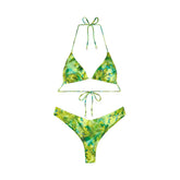 Bikini Donna F**k Triangolo Palma Verde | NonSoloSport