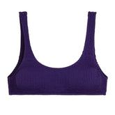 Costume Top Donna F**K Fisso Viola | NonSoloSport