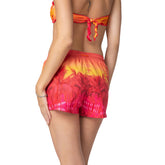 Shorts Donna F**K Fantasia Arancione | NonSoloSport