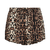 Shorts Donna F**K Leopard Marrone | NonSoloSport