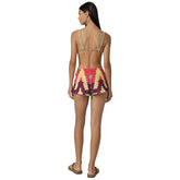 Shorts Donna F**K Bandeira Multicolor | NonSoloSport