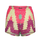 Shorts Donna F**K Bandeira Multicolor | NonSoloSport