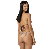 Costume Bikini Donna F**K Tijuca Beige | NonSoloSport