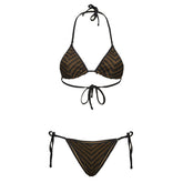 Costume Bikini Donna F**K Tijuca Nero | NonSoloSport