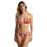 Costume Bikini Donna F**K Triangolo Bandeira Multicolor | NonSoloSport