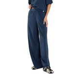 Pantalone Jogger Donna Gfc Wide Fluido Light Blu | NonSoloSport