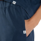Pantalone Jogger Donna Gfc Wide Fluido Light Blu | NonSoloSport