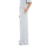 Pantalone Jogger Donna Gfc Wide Fluido Light Grigio | NonSoloSport