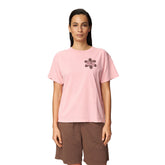 T-Shirt Donna Gfc Gallery Graficata Rosa Caffè | NonSoloSport
