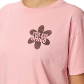 T-Shirt Donna Gfc Gallery Graficata Rosa Caffè | NonSoloSport