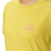 T-Shirt Donna Gfc Gallery Graficata Lime Rosa | NonSoloSport