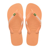 Ciabatta Uomo Havaianas Brasil Logo Arancione | NonSoloSport